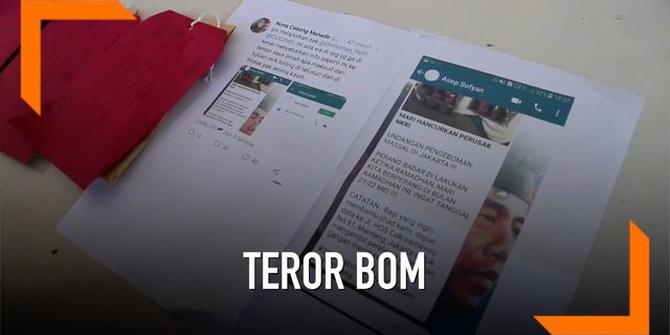 VIDEO: Polisi Tangkap Guru Agama Penyebar Teror Bom 22 Mei