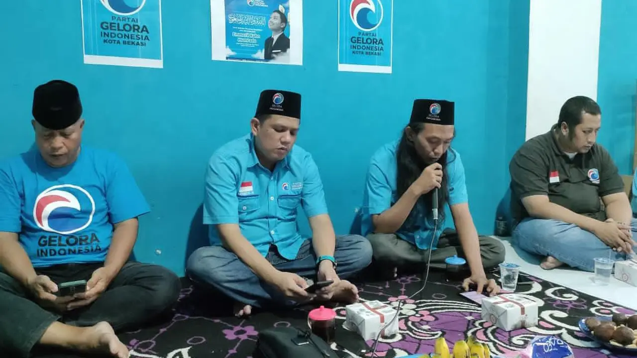 Partai Gelora Indonesia Kota Bekasi Gelar Tahlil untuk Almarhum Eril
