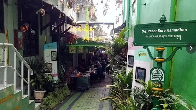 Pasar Sore Ramadan Kauman (Google Maps/Wiwid Wicaksana)