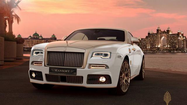 Paket Modifikasi Rolls-Royce Wraith Bertabur Emas