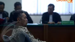 Agenda sidang perdana ini adalah pembacaan dakwaan dari Jaksa Penuntut Umum dari KPK (Liputan6.com/Johan Tallo)