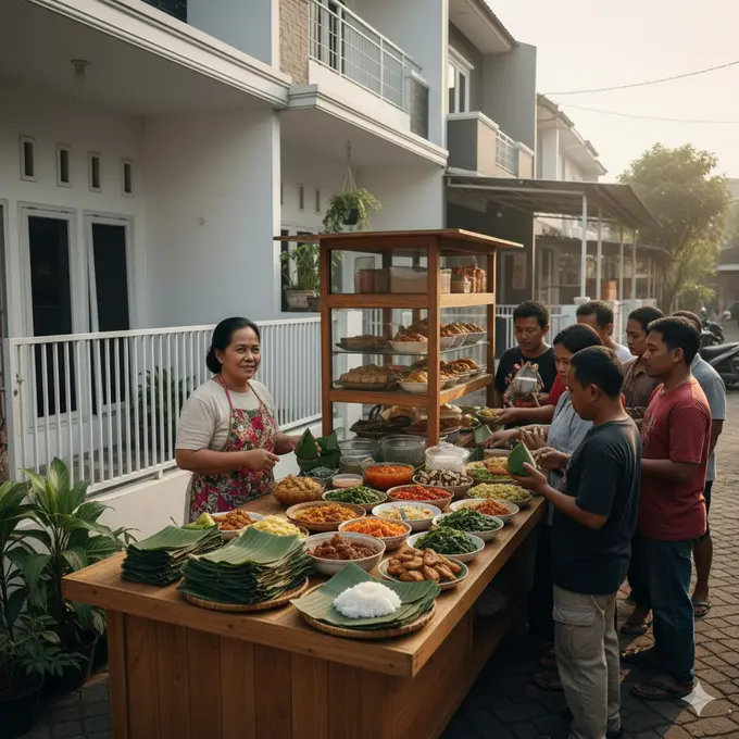 Usaha Warung Nasi di Rumah