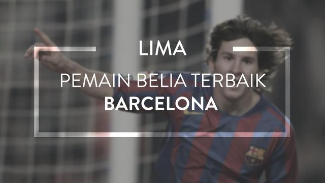 Berikut daftar 5 pemain belia terbaik Barcelona dari tahun 2000, Lionel Messi dan Andres Iniesta mengisi daftar ini.