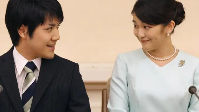 Kei Komuro dan Mako./Copyright news.com.au