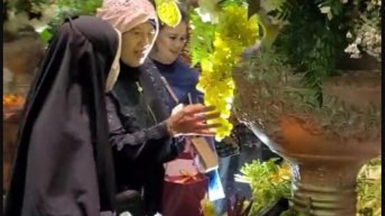 Pesta Pernikahan Unik di Surabaya, Tamu Bebas Pulang Bawa Buah dan Sayuran