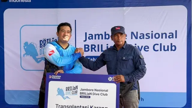 Pulihkan Ekosistem Wisata Laut, Pekerja BRI Lakukan Transplantasi Terumbu Karang di Perairan Kepulauan Sabang