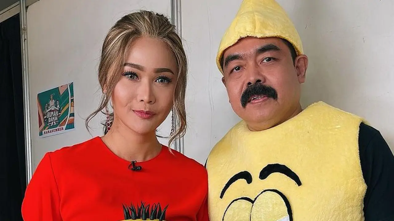 Adam Suseno Suami Inul Daratista Cosplay Jadi Minions di Momen Ulang Tahun