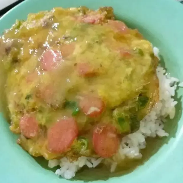 Resep nasi telur hong kong. (dok. Cookpad @mamakmalasribet)