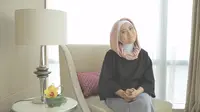 Hijab lilit warna pastel. (Liputan6.com)