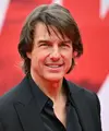 Tom Cruise dalam premiere Mission: Impossible - The Final Reckoning 18 Mei 2025. (ANGELA WEISS / AFP)