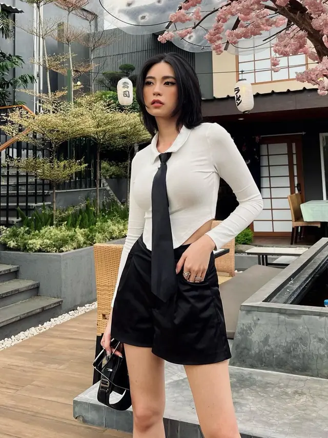8 Potret Tamara Dai, Wakil Indonesia di Paris Fashion Week 2023 Bersama Ariel Tatum