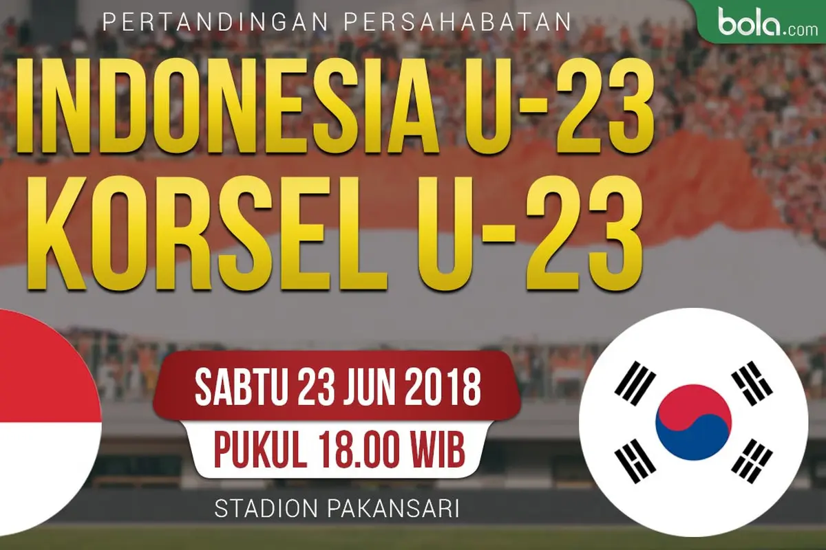 Indonesia U-23 Vs Korsel U-23