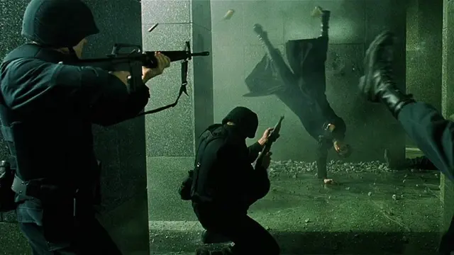 Salah satu adegan film The Matrix Reloaded. (Foto: Dok. IMDb/ Warner Bros.)