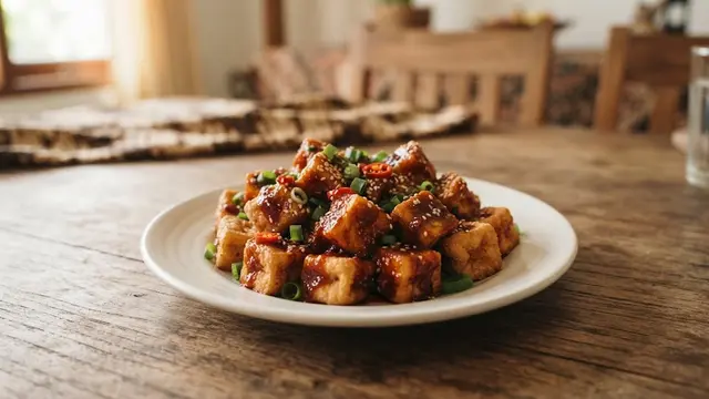 Resep Tahu Goreng Saus Korea