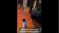 Momen Prabowo Beri Selamat Tim Bulu Tangkis Indonesia Raih Emas