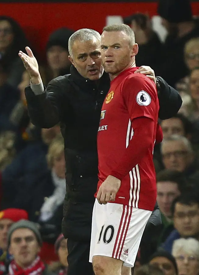 Peran Wayne Rooney semakin terkikis karena cedera. (AP/Dave Thompson)
