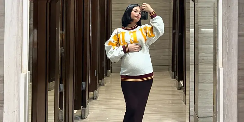 Potret Baby Bump Sinta Mutiara Adik Indah Permatasari, Hamil Anak Pertama