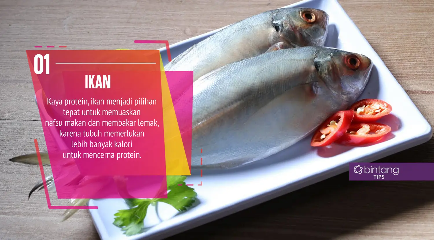 Ini makanan yang bisa bakar lemak perutmu. (Foto: Adrian Putra, Digital Imaging: Nurman Abdul Hakim/Bintang.com)