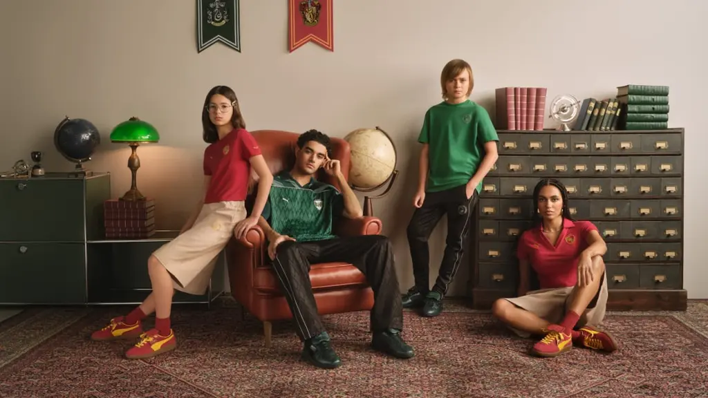 Rasakan duel legendaris Gryffindor dan Slytherin dalam koleksi terbaru PUMA tahun ini. Yuk, Sahabat Fimela, intip koleksinya dan bawa pulang favoritmu sekarang juga! (Foto dok: PUMA).