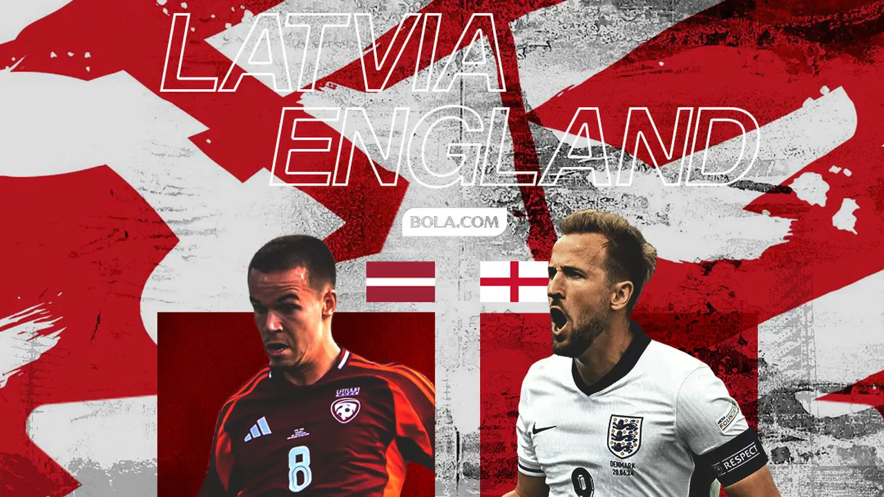 Latvia vs Inggris - Kualifikasi Piala Dunia 2026