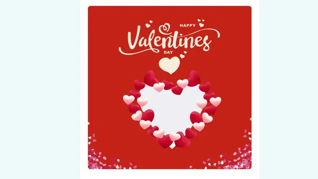 Twibbon Valentine Day atau Hari Valentine, Yuk Buat di Hari Kasih Sayang 14 Februari Ini.