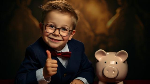 Ilustrasi mengelola THR anak