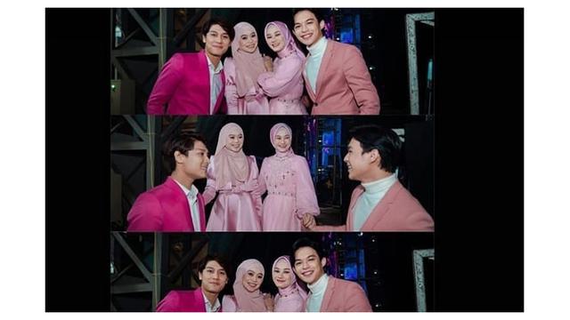 5 Momen Pertemuan Lesty Kejora dan Rizky Billar Bareng Dinda Hauw dan Rey Mbayang