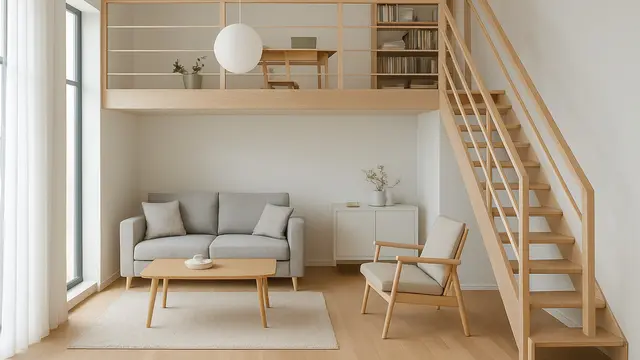 Rumah Mezzanine dengan Konsep Terbuka (Foto: ChatGPT)