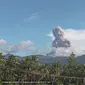 Gunung Dukono kembali mengalami erupsi pada Kamis sore (25/4/2024), pukul 17.00 WIT. (Liputan6.com/ Dok PVMBG)