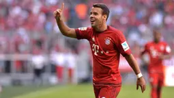 1. Juan Bernat (Bayern Munchen) - Dirinya tidak mendapatkan tempat utama di skuat Munchen karena kalah bersaing dengan David Alaba. Mantan pemain Valencia ini kemungkinan akan mudah didapatkan oleh MU. (EPA/Lukas Barth)