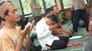 Jokowi saat menunaikan salat Jumat di Masjid Sunda Kelapa, Jakarta, Jumat (3/10/14). (Liputan6.com/Herman Zakharia)