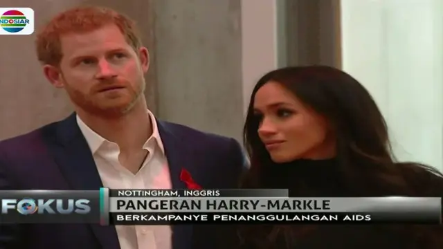 Pangeran Harry dan Kekasihnya Kampanyekan Bahaya HIV/AIDS di Midlands
