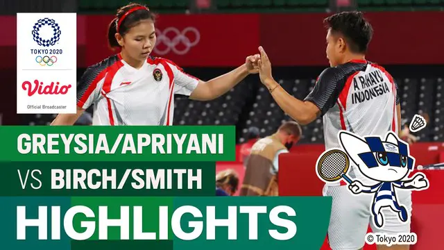 VIDEO: Highlights Bulutangkis Olimpiade Tokyo 2020, Greysia Polii / Apriyani Rahayu Menang pada Laga Kedua Grup A