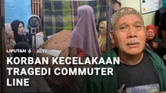 Isak tangis pecah saat jenazah Nuryati, salah satu korban kecelakaan kereta di Bekasi Timur, tiba di rumah duka di kawasan Kemayoran, Jakarta Pusat, pada Senin malam.