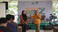 Forum Diskusi Publik bertajuk ‘Gen Z Bela Negara, Emang Bisa?’ yang dilaksanakan di Kota Bandar Lampung, Kamis 5 Oktober 2023.