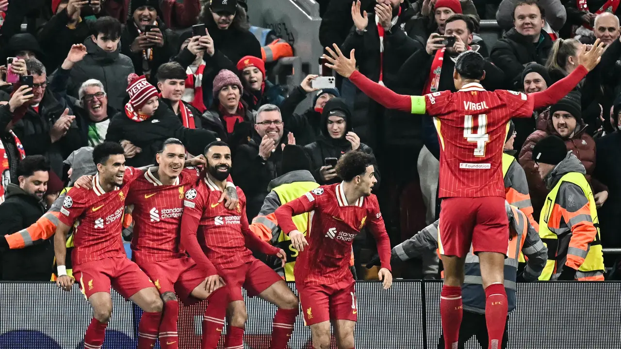 Kembali Menang, Liverpool Belum Terkalahkan di Liga Champions 2024/2025
