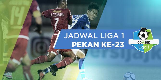 VIDEO: Jadwal Liga 1 Pekan ke-23, Big Match Persib Bandung Vs Persija Jakarta