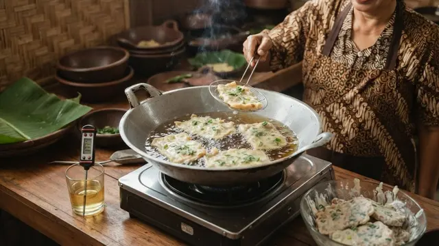 Cara Menggoreng Tempe Mendoan agar Tidak Terlalu Berminyak
