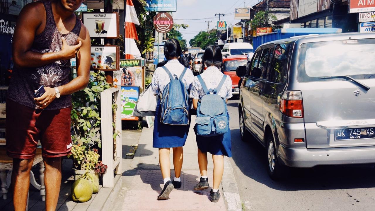 Ilustrasi murid, pelajar, SMP