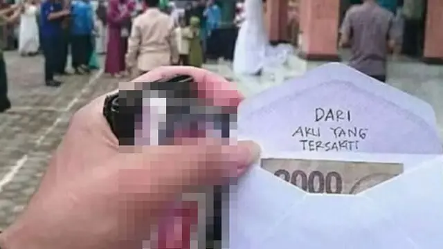 6 Pesan dari Mantan di Amplop Nikahan Ini Bikin Senyum Tipis, Belum Move On