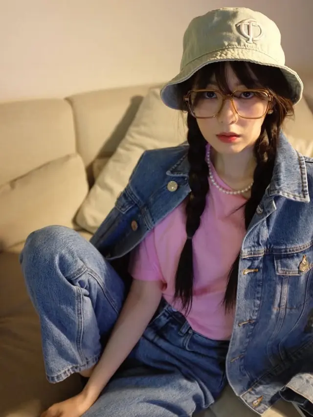 Inspirasi Outfit Valentine Pink ala Irene Red Velvet. [@renebaebae]