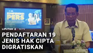Pemerintah Tetapkan Tarif Rp0 untuk Pendaftaran Hak Cipta