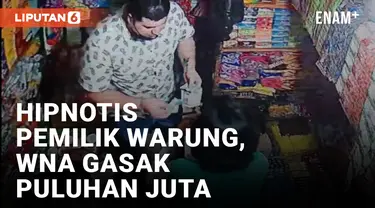 Kacau! WNA Hipnotis Pemilik Warung Kelontong di Jakarta Pusat