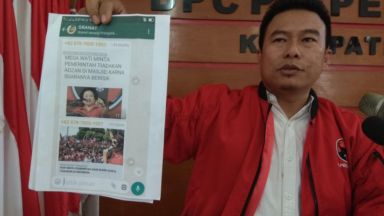 Andriansyah, Wakil Sekretaris DPC PDI Perjuangan Kabupaten Bogor (Liputan6.com/Achmad Sudarno)