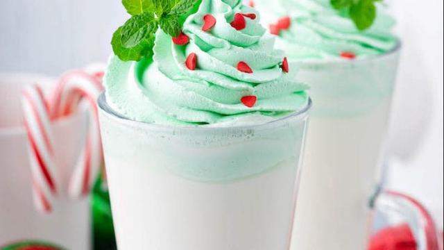 Minuman Hangat White Chocolate Mint