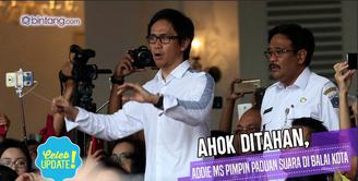 Seperti ini kompaknya pendukung Ahok yang melakukan aksi paduan suara di Balai Kota Jakarta.