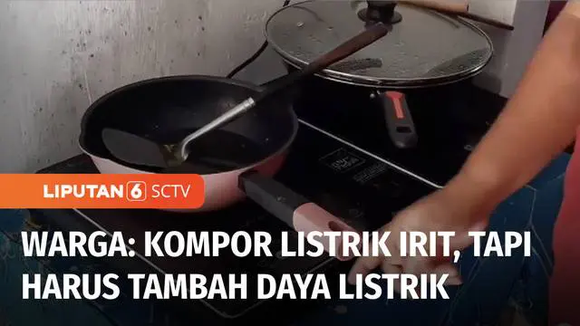 Penerima kompor listrik di Solo mengaku pengeluaran mereka lebih irit dibanding dengan penggunaan kompor gas. Namun mereka harus menaikkan daya listrik rumah. Penerima juga mengkhawatirkan jika hanya mengandalkan kompor listrik, tidak bisa memasak sa...