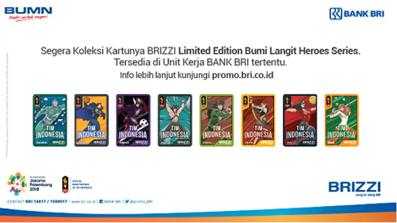 BRIZZI edisi Bumi Langit Heroes Series