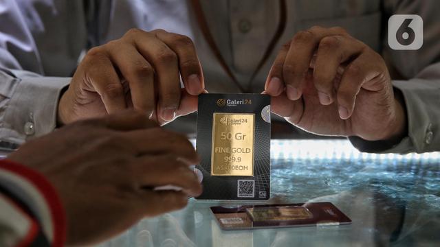 Harga Emas Pegadaian Hari Ini 1 September 2025: Antam, UBS, dan Galeri24 Stagnan