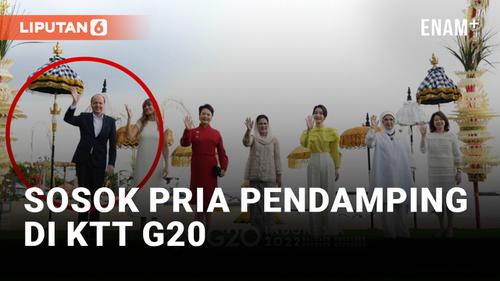 VIDEO: Sosok Satu-satunya Pria Pendamping di KTT G20